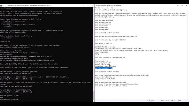 Como instalar owncloud en Ubuntu 18.04 server смотреть онлайн