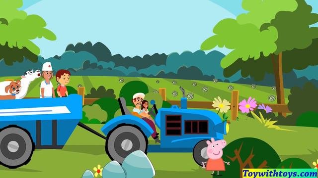 Plippi Toys The Farmer In The Dell With Peppa Pig 4k Video