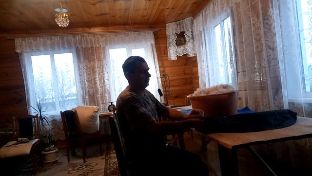 Пуховый спальный мешок. Своими руками. -30-40 смотреть онлайн