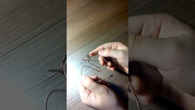 Самодельная головоломка из проволки