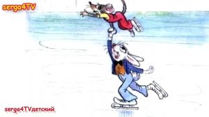 ? Мышонок Крошка выходит на лёд. М.С. Пляцковский. Видео сказка с живыми картинками