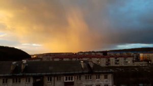 Непонятный природный феномен на Сахалине (Корсаков) 11.11.2018