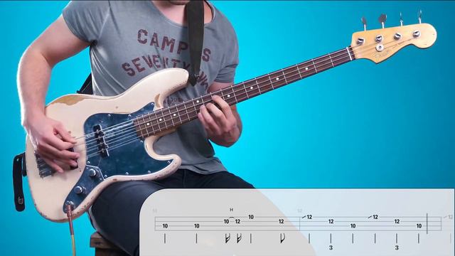 The Beatles - Rain | Bass Cover with Play Along Tabs