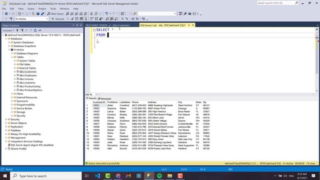 SQL3.1 - Using SELECT смотреть онлайн