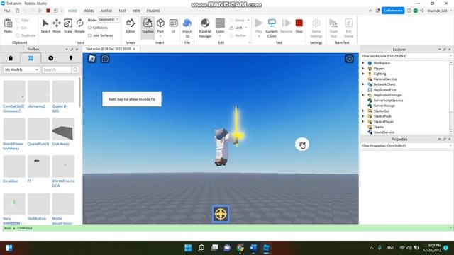 Roblox studio | Mobile button Fly смотреть онлайн