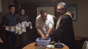 Таинство крещения в армянской церкви