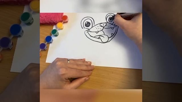 Рисуем вместе героев с мультфильмов Морс Ролли  МК рисования детей раскраски своими руками