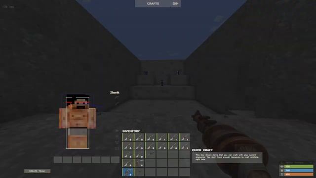 тутор на быстрое использование пайпа или двушки / RUSTEX REMAKE смотреть онлайн