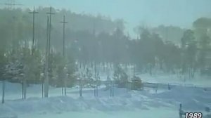 1989 год. Ханты-Мансийский округ.  Егор Лигачёв в Нижневартовске и Сургуте.