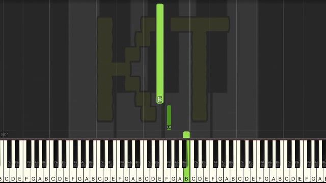 Aria Math [Minecraft Volume Beta] - Easy Mode [Piano Tutorial] (Synthesia) смотреть онлайн
