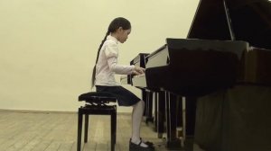 К.Черни Избранные фортепианные этюды, ред. Г.Гермера, ч. 1, Этюд №35 (соль мажор) - Айару Чемчиева