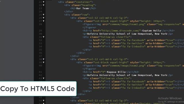 Best Our Team section using bootstrap 4 – смотреть онлайн видео от ...