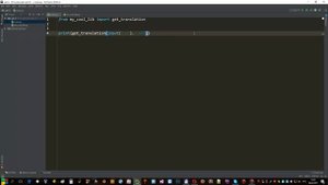 Переводчик на Python Yandex API