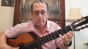 Minuet in A minor by Dionisio Aguado (1784-1849) Judah Bensadon classical guitar.