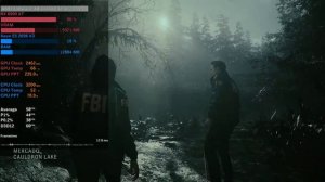 Alan Wake 2 Xeon E5 2696 V3 + RX 6900 XT (1080p, 1440p, 2160p)