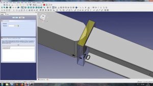 Объединение перемещений (Constraint Tie) для граней 2-х 3d моделей во FreeCAD FEM