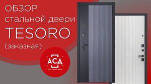 Стальная дверь "Tesoro". Обзор заказной модели