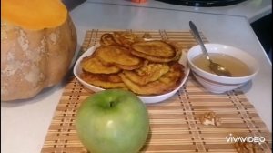 Тыква рецепт. Запеканка и оладушки из тыквы.