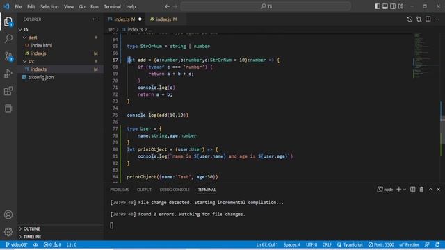 TypeScript Functions #02 Tamil | TypeScript for Beginners in Tamil