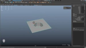варианты создания округлых отверстий в Maya