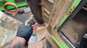 #иж2715 и #audi80.  Продолжаем постройку пикапа. Антикорозийная обработка. Отправляем Ауди на сварк