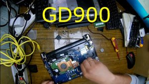 Samsung n145plus  - разборка, замена термопасты