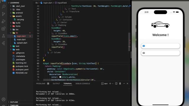 Flutter Car Loan Calculator App | Flutter UI Tutorial for Beginners