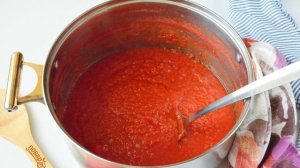 Домашняя томатная паста