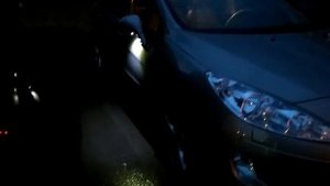 Подсветка в зеркалах Пежо 408 ч2