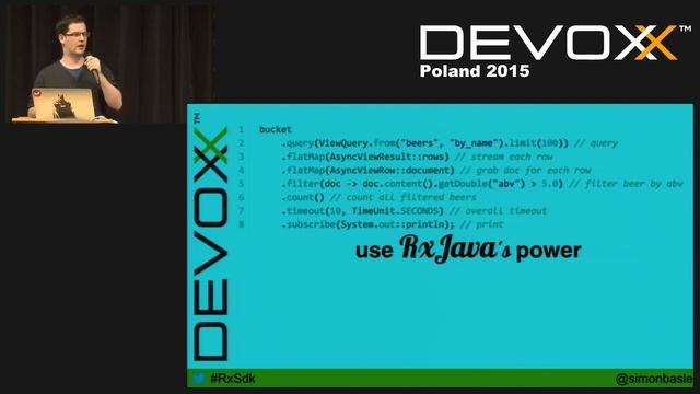 Building an Asynchronous Reactive NoSQL SDK with RxJava смотреть онлайн