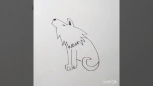 Как нарисовать волка, легко рисовать.