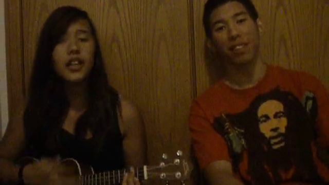 Ashlee and Brian's "Love I" cover by the green смотреть онлайн