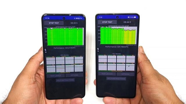 Realme GT Neo 5 vs iQOO Neo 7 CPU Throttling Test Heating Test ???#realmegtneo5