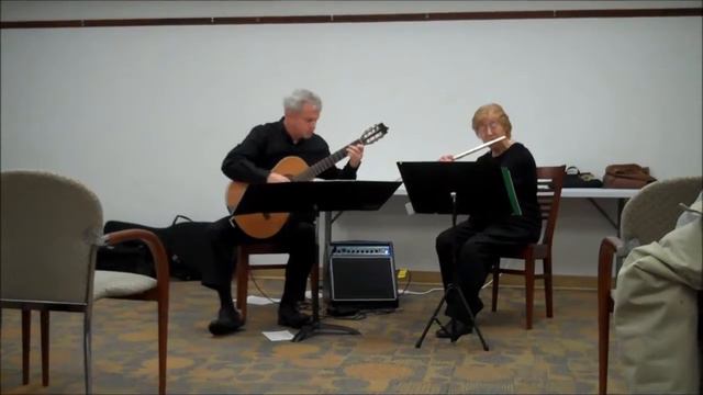 Deux à deux No. 1 for flute & guitar смотреть онлайн