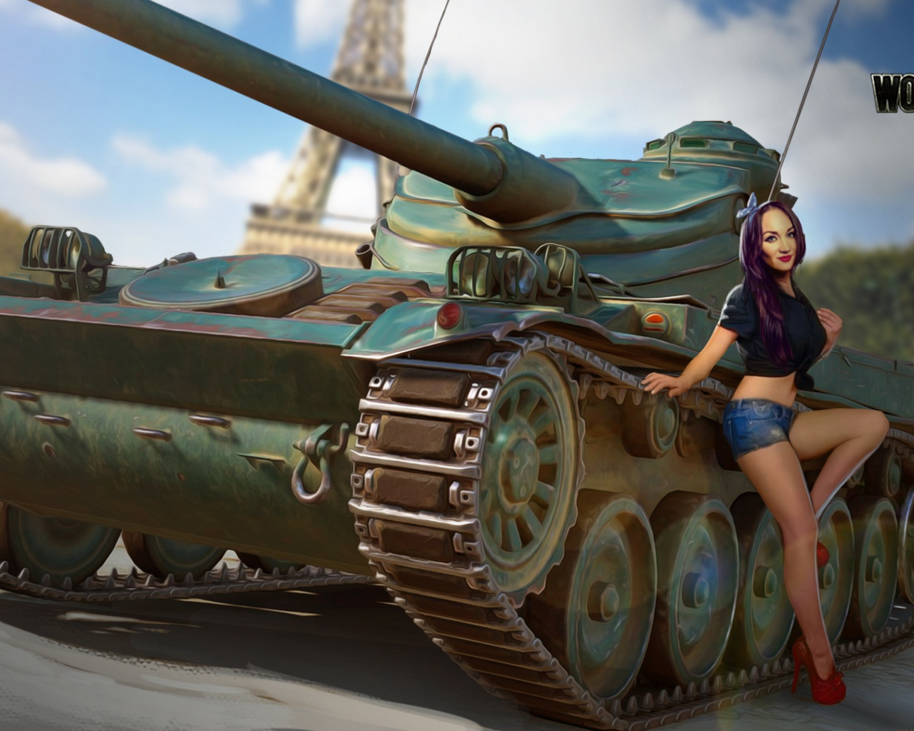 Тг ком. World of Tanks ангела Милотова. Красотки на танке. Брюнетка на танке. Красивая на танке.