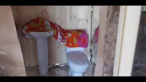 БАНЯ НА ВОДЕ, делаю водопровод, утепляю фольгой и набиваю вагонку. (часть 33)