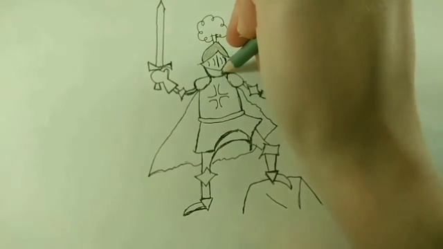 Как нарисовать Рыцаря