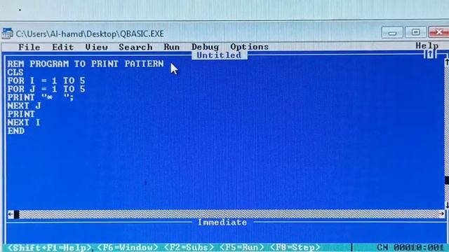 NESTED FOR...NEXT LOOP IN QB64 | REM TO PRINT PATTERN " * " | CLASS- VII смотреть онлайн