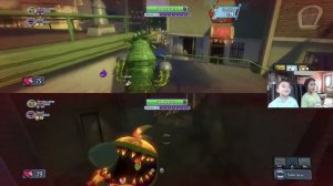 Plants vs Zombies PS4 Ft. Grace ,Plants vs Zombies Garden Warfare PS4 Split Screen ,pzv split scree