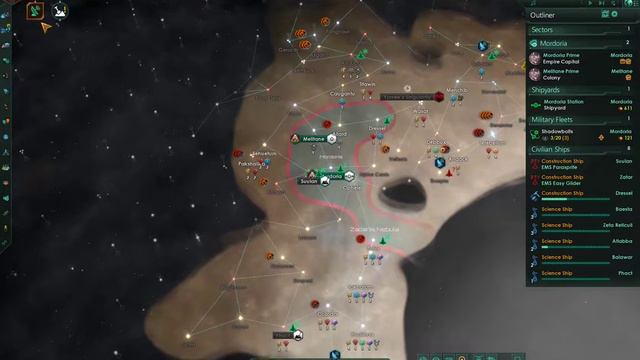 Stellaris Modded Session 1 -  Embrace the Wide Empire смотреть онлайн