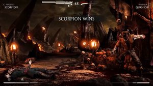 Mortal Kombat X - Scorpion Vs Quan Chi (Very Hard)