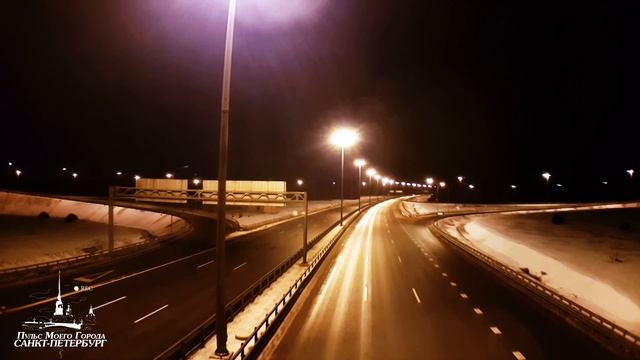 САМЫЕ КРАСИВЫЕ ДОРОГИ В САНКТ-ПЕТЕРБУРГЕ. КАД. Петергоф. 4K