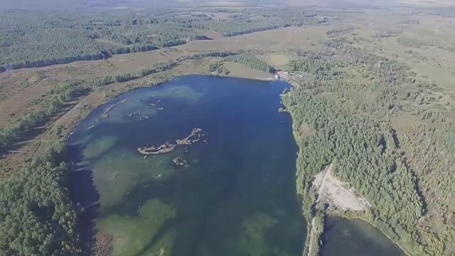 Квадрокоптер FANTOM 3.озеро водопьяниха.шарыповский район.красноярский край.