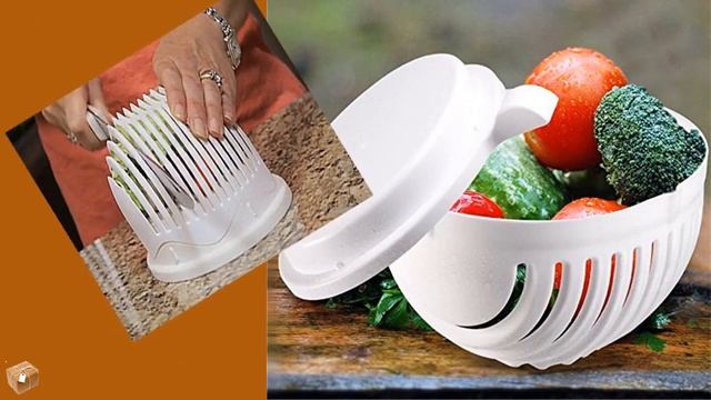 Кухонные гаджеты с Алиэкспресс. Чаша для резки овощей смотреть онлайн