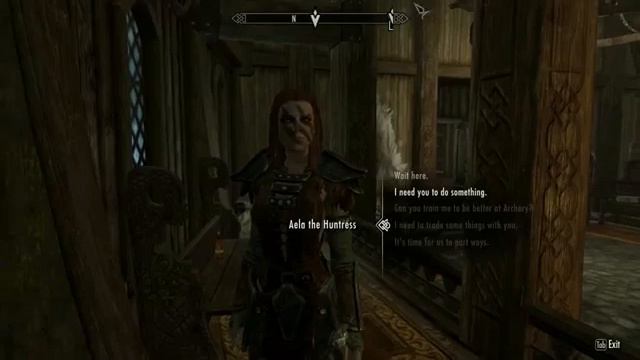 Skyrim Training glitch
