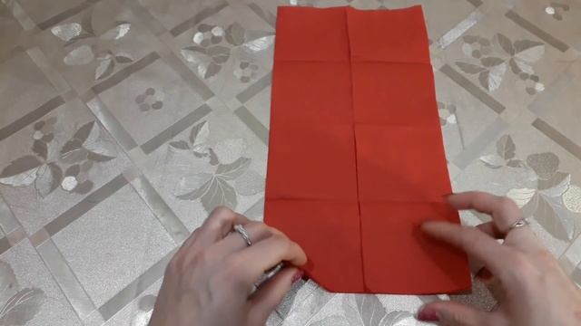 7 способов сложить бумажные салфетки для сервировки стола смотреть онлайн
