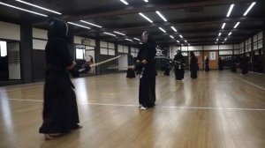 Тренировка кендо...