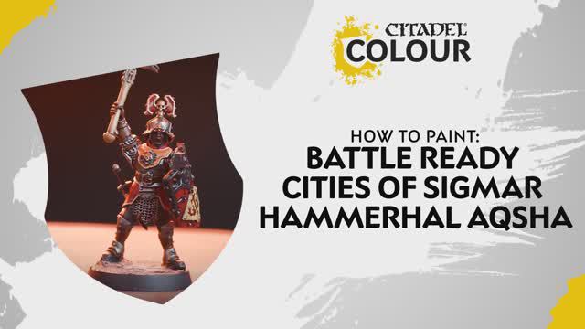 Warhammer 40000 How to Paint - Battle Ready Cities of Sigmar - Hammerhal Aqsha