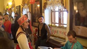 Ёлка в Московской Духовной академии