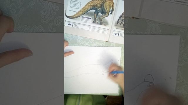 Как рисовать дилофозавра смотреть онлайн